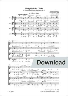 O bone Jesu op. 37 Nr. 1 