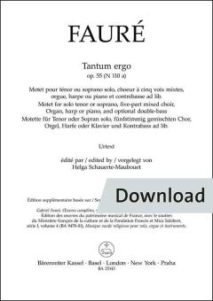 Tantum ergo op. 55 N 110a 