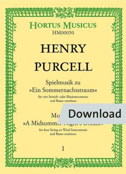 Spielmusik zum Sommernachtstraum Heft 1 (Nr. 1-10) Download