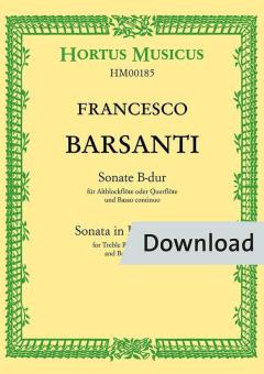 Sonate B-Dur op. 1/6 