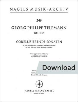 Corellisierende Sonaten 1 