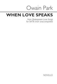 When Love Speaks 