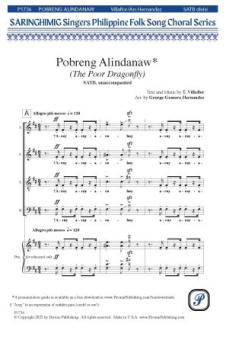 Pobreng Alindanaw (The Poor Dragonfly) 