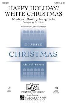 Happy Holiday/White Christmas - Bass 
