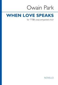 When Love Speaks 