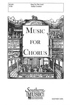Sing To The Lord 