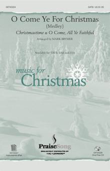 O Come Ye For Christmas - F Horn 3 