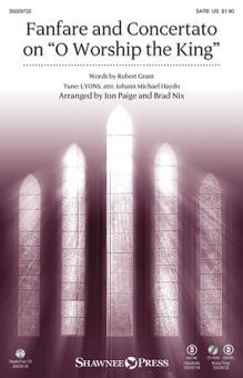 Fanfare and Concertato on "O Worship the King" - Handbells 