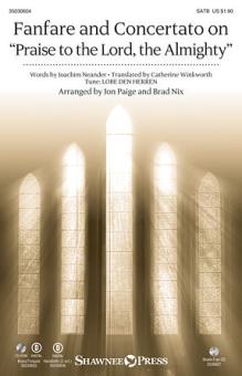 Fanfare and Concertato on "Praise to the Lord, the Almighty" - Bb Trumpet 1,2 