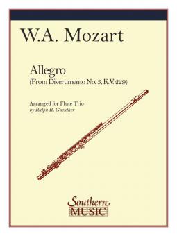 Allegro (from Divertimento No. 3 KV 229) 