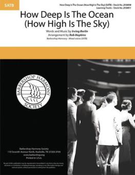 How Deep Is The Ocean (How High Is the Sky) 