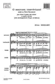 O Sacrum Convivium! 