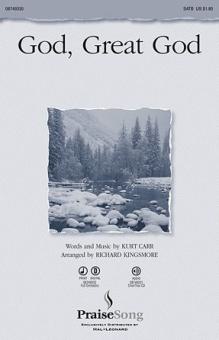God, Great God - Bb Clarinet 1,2 