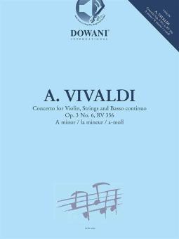 Concertino op. 3 No. 6 RV 356 