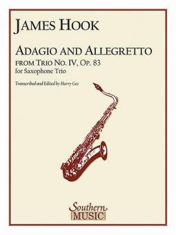 Adagio and Allegretto from Trio No.IV, op.83 