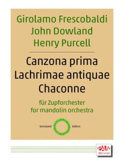 Canzona prima, Lachrimae antiquae, Chaconne 