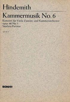 Kammermusik Nr. 6 op. 46/1 