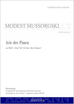 Arie des Pimen (aus Bild X) 