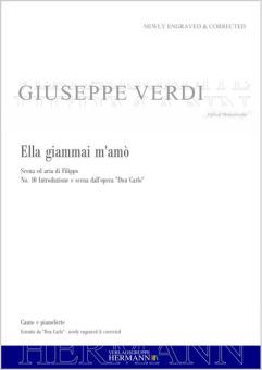 Don Carlo - Ella giammai m'amo (no. 10) 