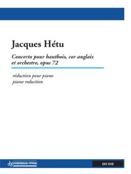 Concerto pour hautbois, cor anglais et orch op 72 