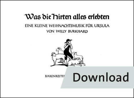 Was die Hirten alles erlebten 