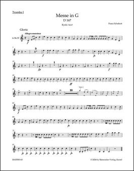 Messe G-Dur D 167 Standard