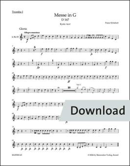 Messe G-Dur D 167 Download