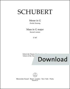 Messe G-Dur D 167 Download