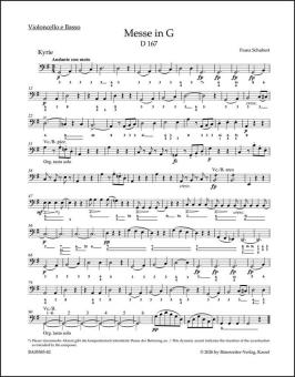 Messe G-Dur D 167 Standard