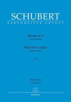 Messe G-Dur D 167 Standard