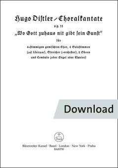 Wo Gott zuhaus nit gibt sein Gunst 