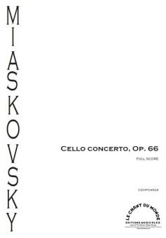 Cello Concerto, op. 66 