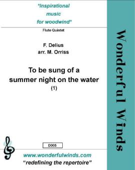 To be Sung of a Summer Night on the Water (1) 