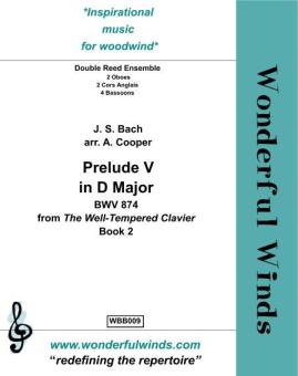 Prelude V in D major BWV 874 