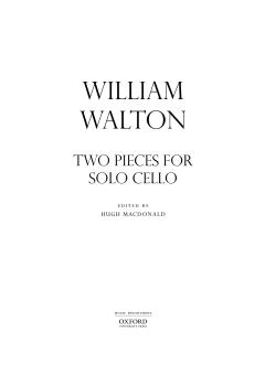 Two Pieces for solo cello Download