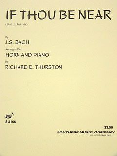 If thou be near (Bist du bei mir) 