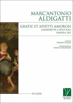 Gratie et affetti amorosi, Canzonette a voce sole 