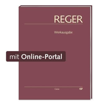 Reger-Werkausgabe, Bd. III/6: Bearbeitungen für Klavier zu zwei Händen I 
