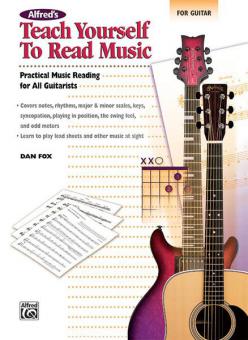 Alfred's Teach Yourself To Read Music For Guitar 