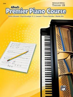 Premier Piano Course: Theory Book 1B 