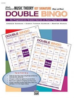 Essentials Of Music Theory: Double Bingo Game 