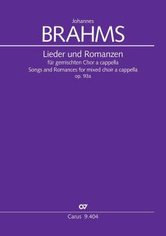 Lieder und Romanzen op. 93a 