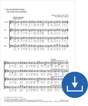 Der bucklichte Fiedler op. 93a,1 Download