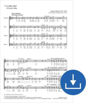 O süßer Mai! op. 93a,3 Download