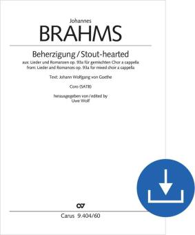 Beherzigung op. 93a,6 Download