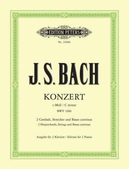Doppelkonzert in c-Moll BWV 1060 