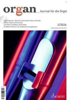 organ - Journal für die Orgel 2026/02 