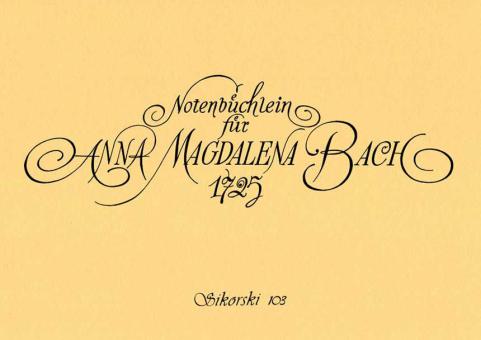 Notenbüchlein für Anna Magdalena Bach (1725) Download
