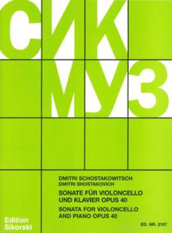 Sonate für Violoncello und Klavier Download
