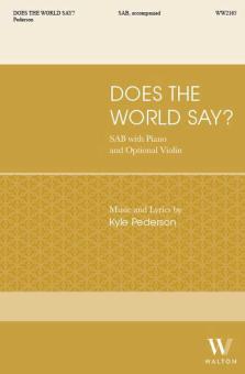 Does the World Say 
